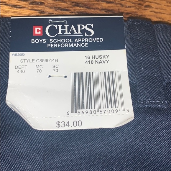 Chaps School Performance Pants - Picture 3 of 8